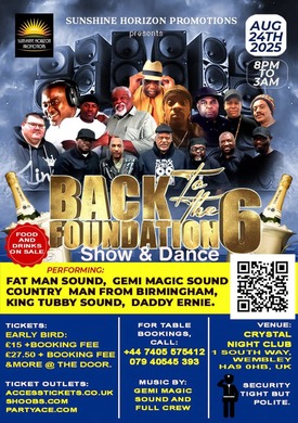 Back To The Foundation 6!! Show & Dance!