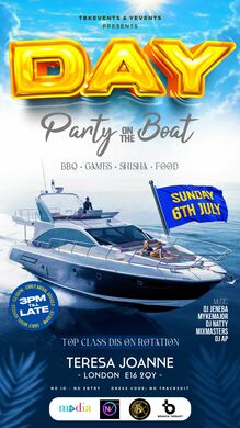 DAY PARTY ON THE BOAT 