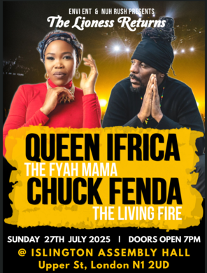 Queen Ifrica - The Lioness Returns LONDON