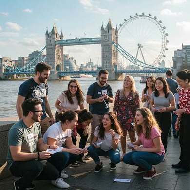 Singles Scavenger Hunt in London (All Ages)   