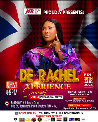 DE RACHEL XPERIENCE Concert (THE CARNIVAL PARTY)