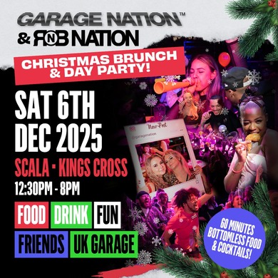 🎄 Garage Nation x R&B Nation Xmas Brunch & Day Party 🎄