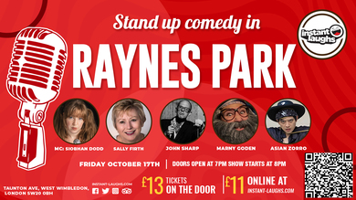 Stand up comedy in Raynes Park         