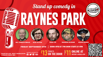 Stand up comedy in Raynes Park         