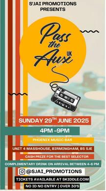 Pass The Aux - Birmingham 