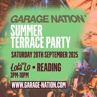 GARAGE NATION – SUMMER TERRACE PARTY!