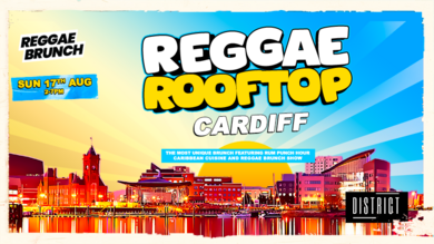 Reggae ROOFTOP Cardiff - Sun 17th August