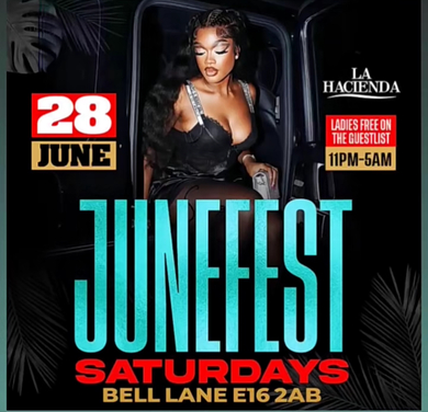 JUNE FEST SATURDAY AT  LA HACIENDA 28TH OF JUNE 