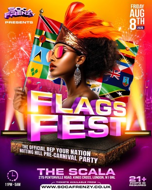 FLAGS FEST - The Official Rep Your Nation Pre-Carnival Party