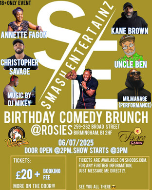 SMASH'S BIRTHDAY COMEDY BRUNCH