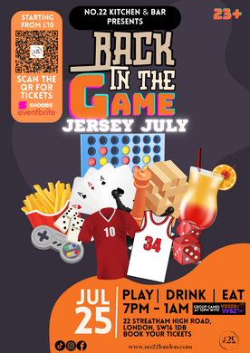 Back In The Game - July Jersey Edition