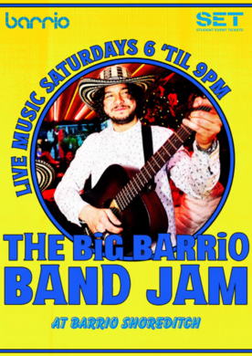 THE BIG BAND JAM @ BARRIO SHOREDITCH - SATURDAY 5TH JULY