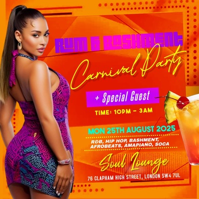 Rum & Bashment Carnival Party  
