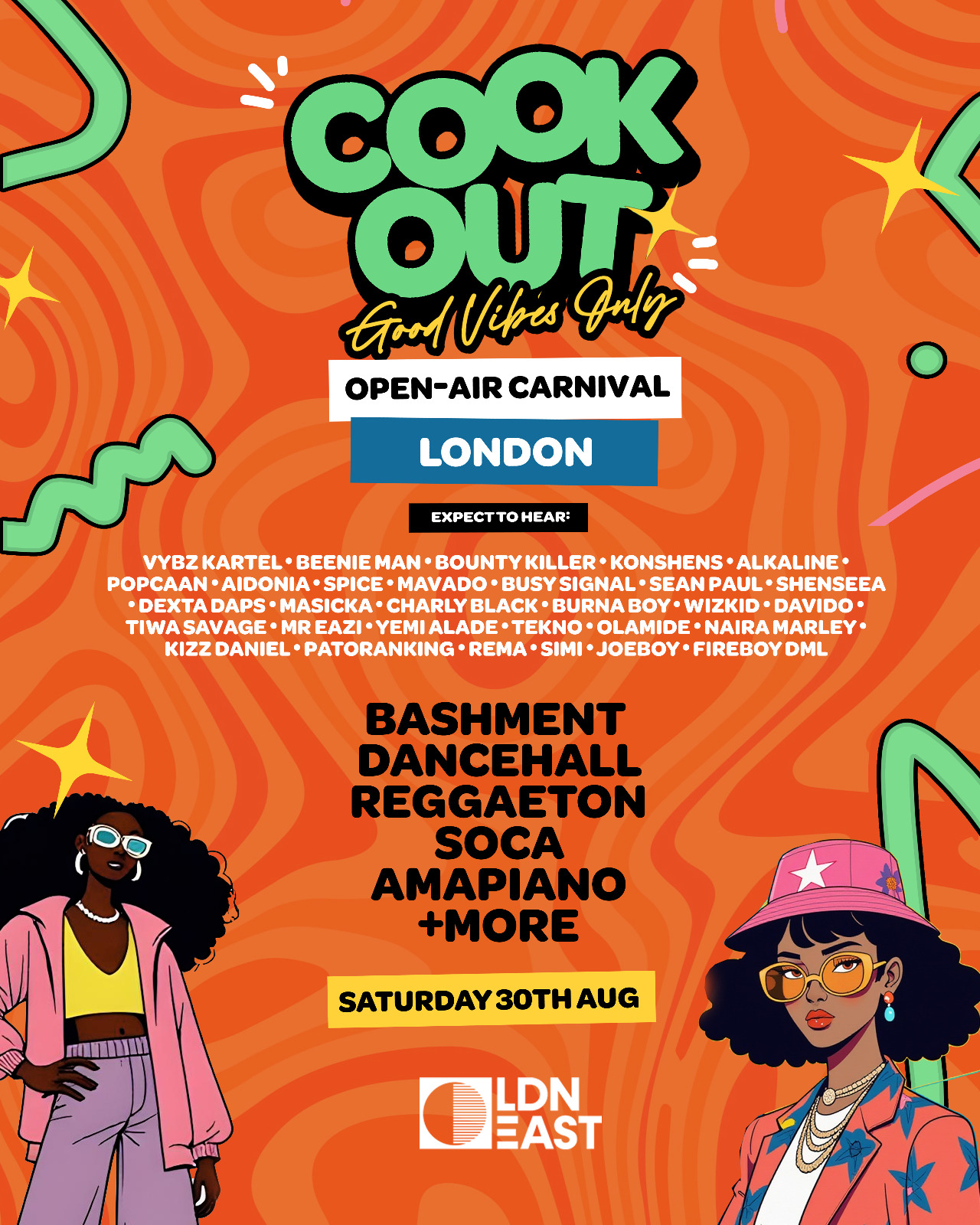 Cookout - Summer Open-Air Carnival - LDN East