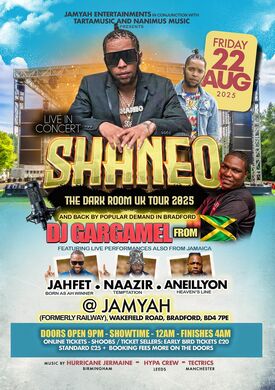Shaneo Dark Room UK Tour 2025 Bradford