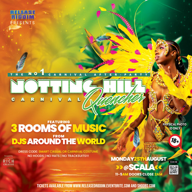 Notting Hill Carnival Quencher - The No1 Carnival After Party