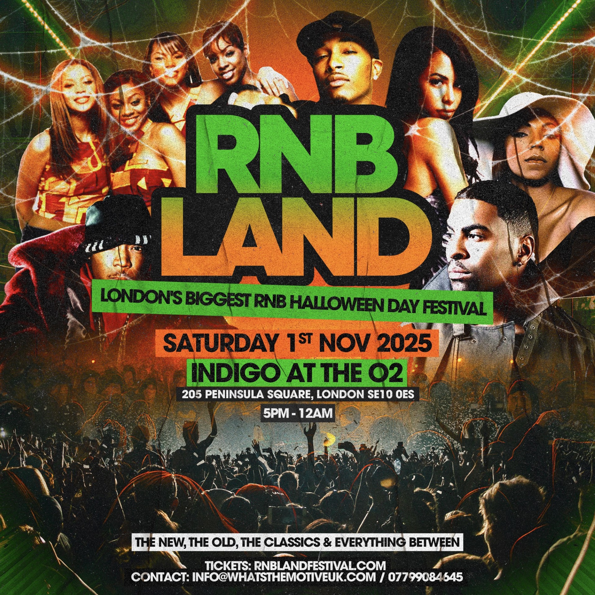 RNBLAND - London's Biggest HALLOWEEN DAY FESTIVAL (3000 RNB LOVERS)