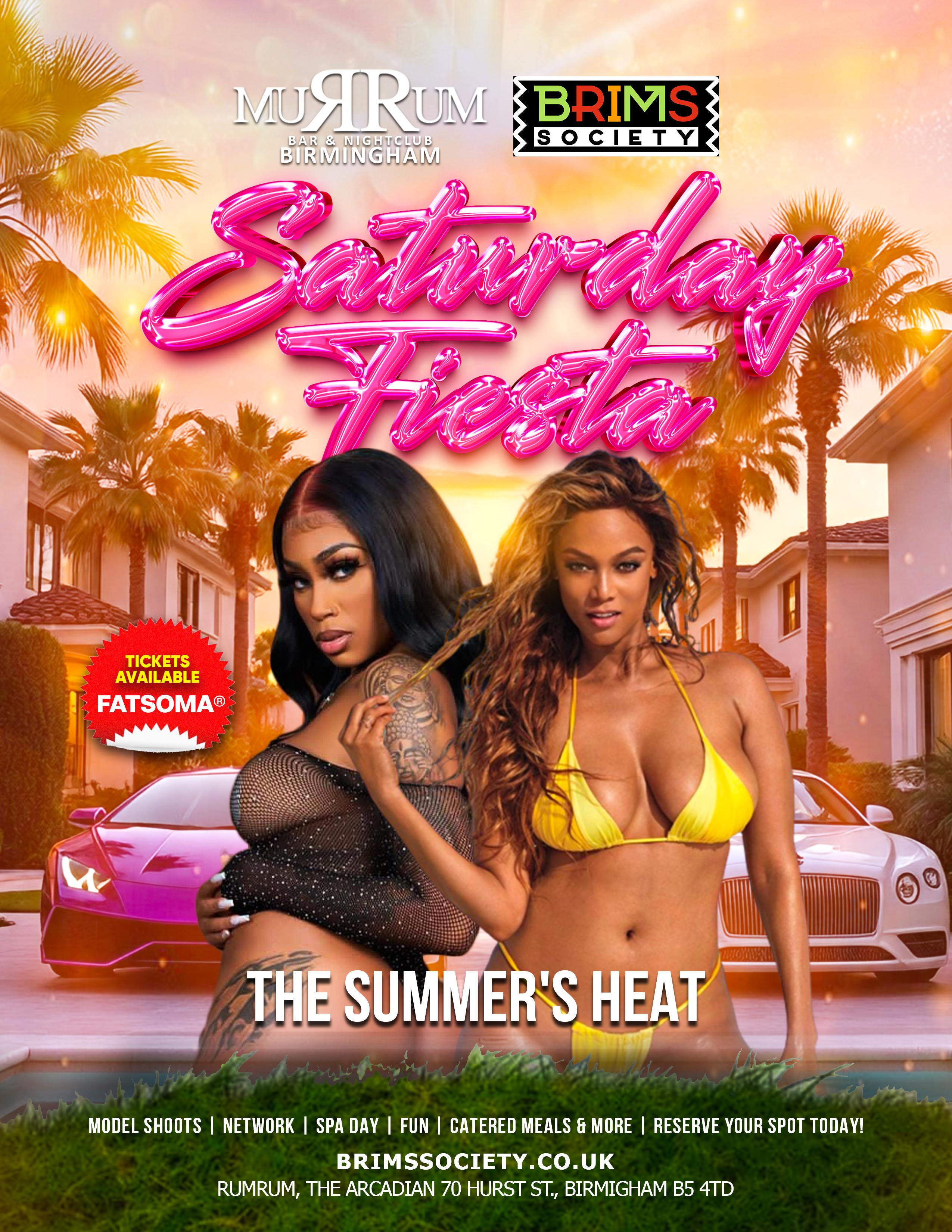 🌴☀️ SATURDAY FIESTA – THE SUMMER’S HEAT! ☀️🌴 | MUSIC BY MASTER RJ DJ TAZ AND DJ DAN😱🔥