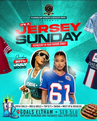 IT,'S A JERSEY SUNDAY 