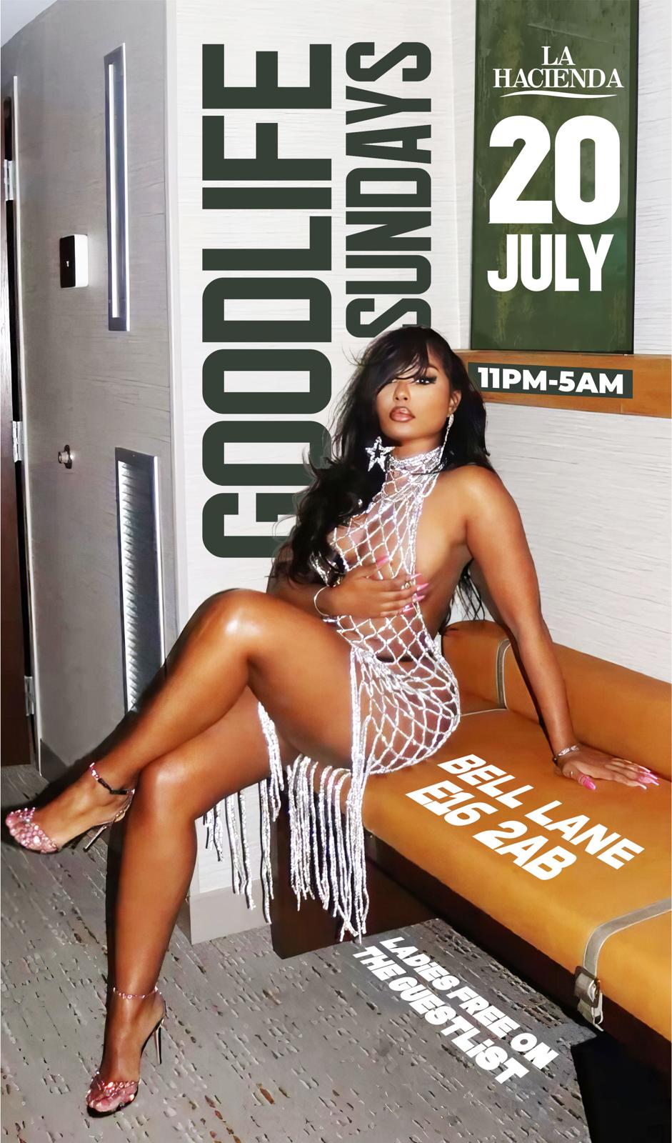 GOOD LIFE SUNDAY AT  LA HACIENDA 20TH OF JULY 