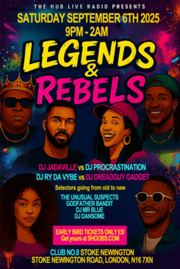 Legends & Rebels: The Ultimate Sound Clash