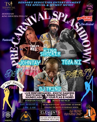 PRE-CARNIVAL SPLASHDOWN DAY PARTY