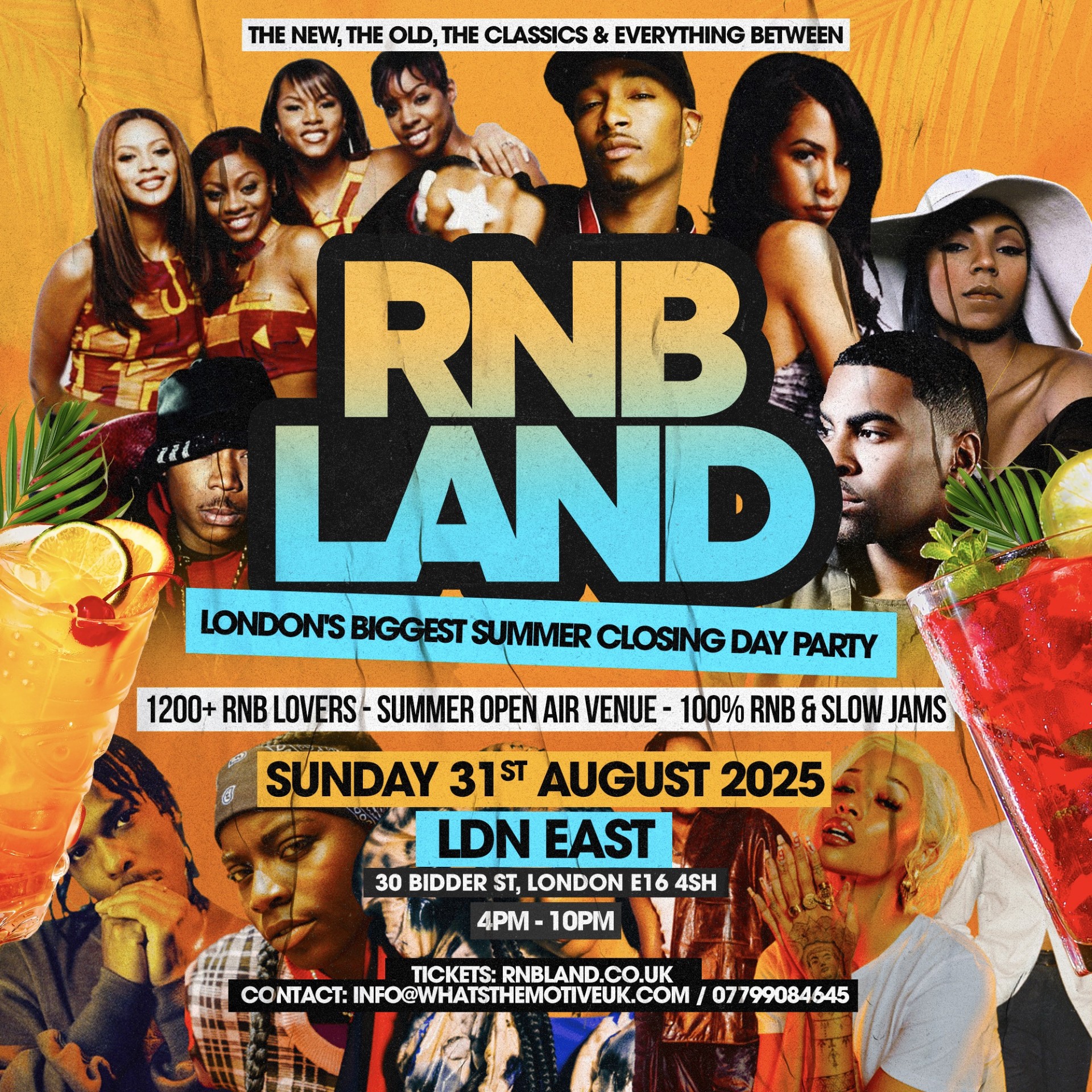 RNBLAND - London's Biggest Summer Closing RNB DAY PARTY (1200+ RAVERS)
