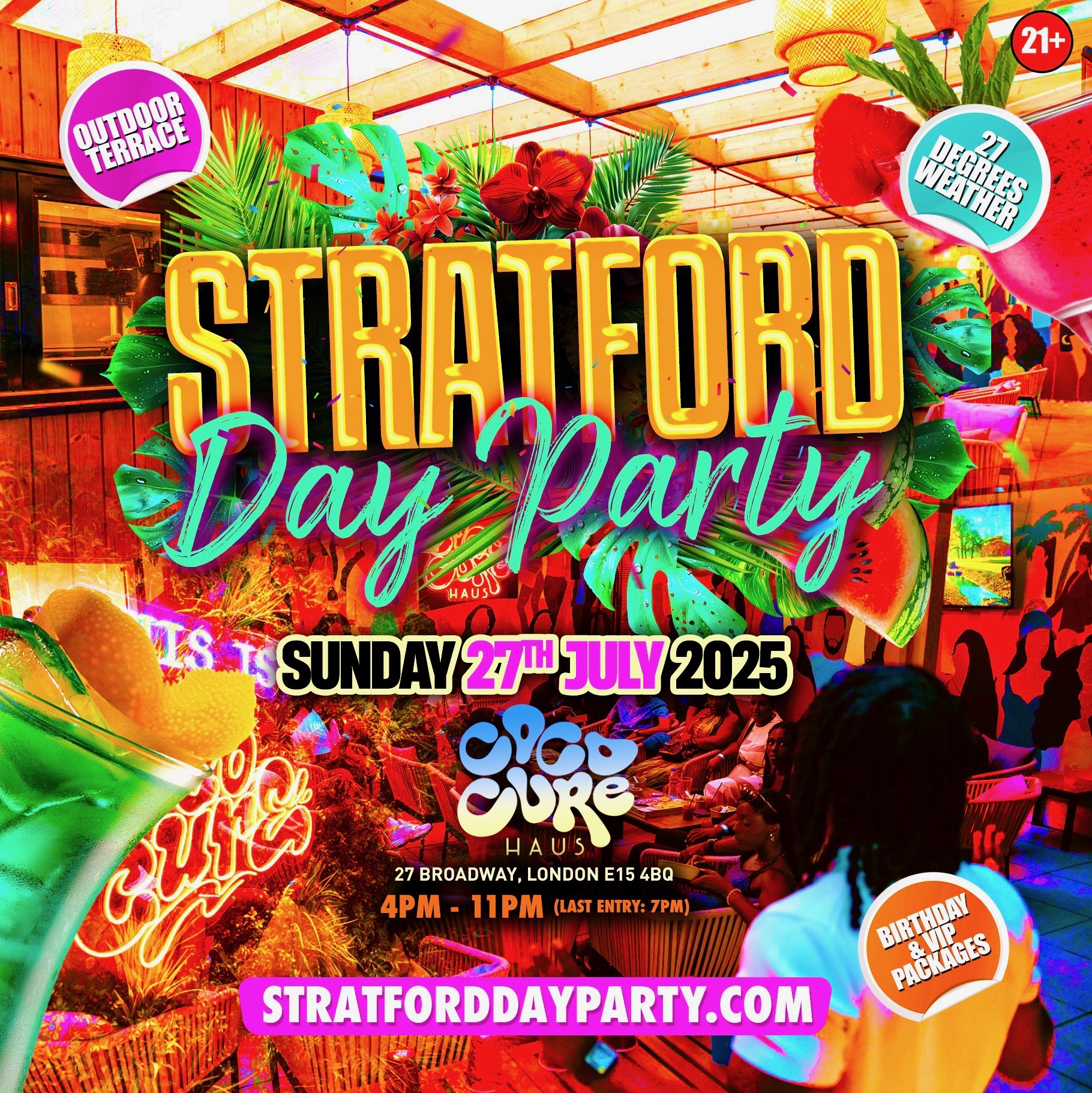 STRATFORD DAY PARTY - Summer Day Party