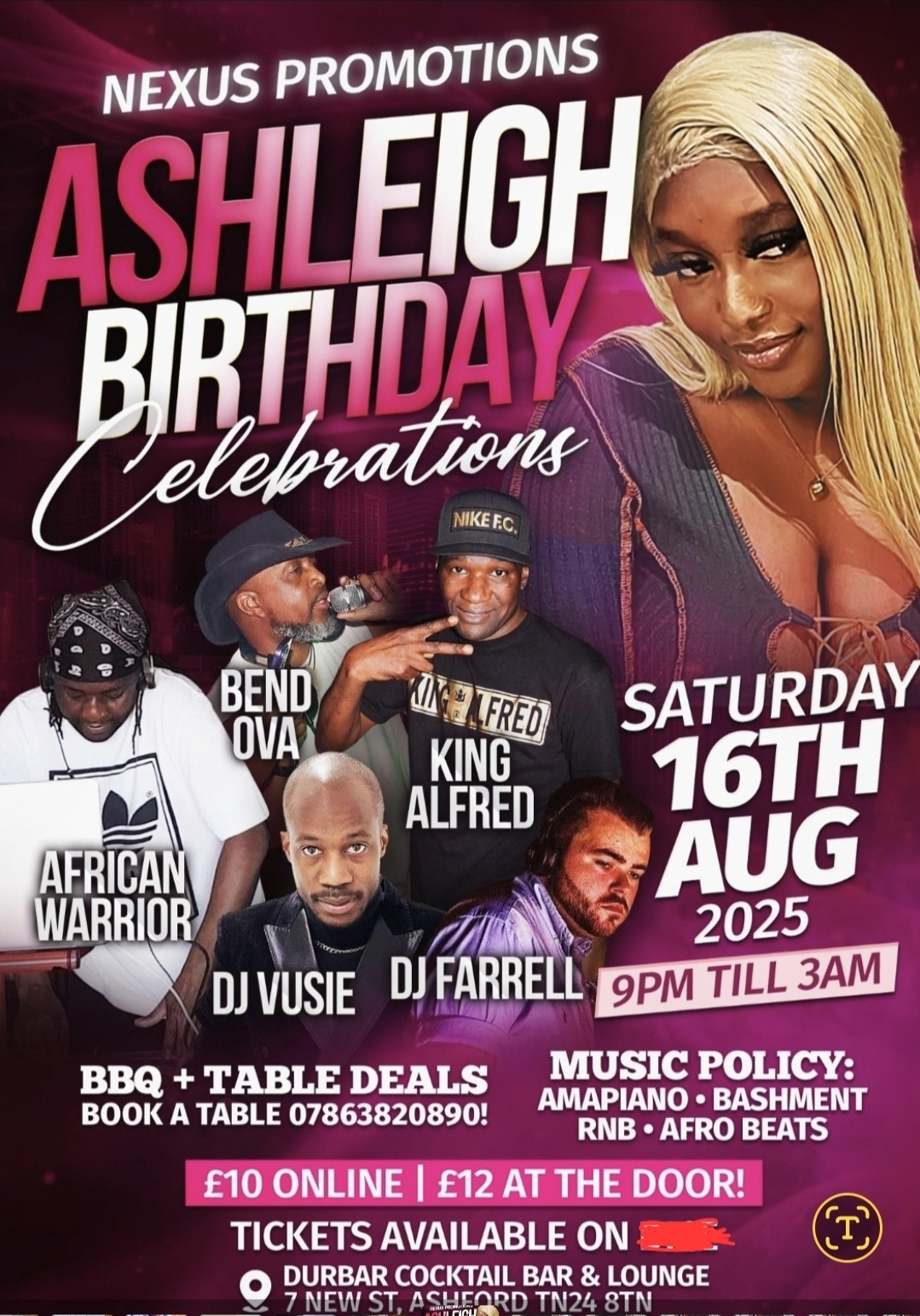 Ashleigh Birthday Bash 