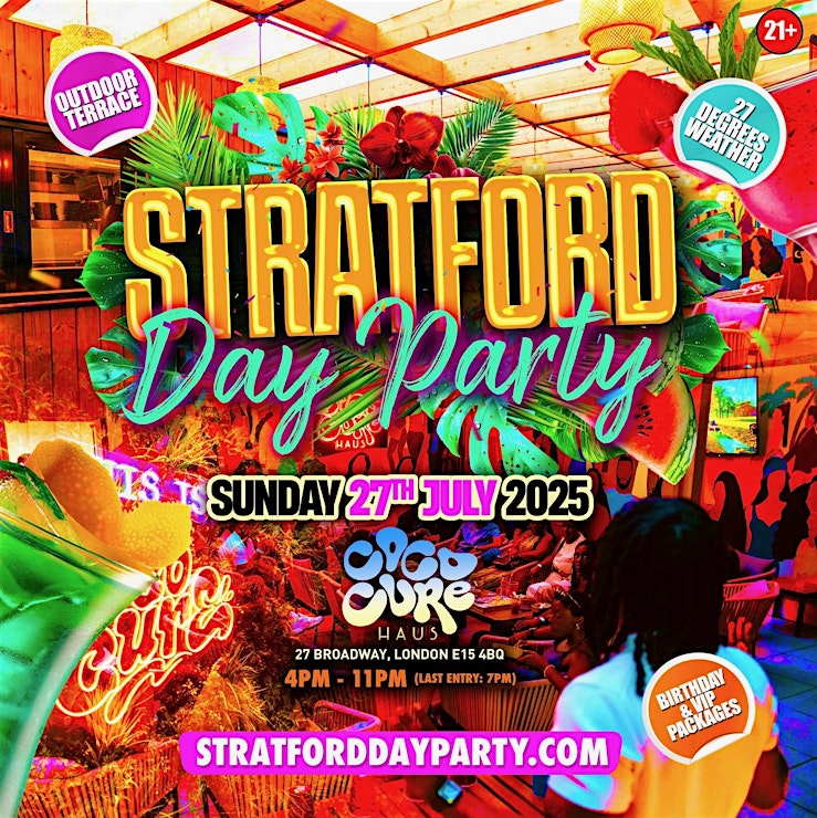 STRATFORD DAY PARTY 