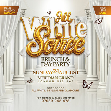 SOIRÉE - (ALL WHITE AFFAIR) –SUMMER DAY PARY