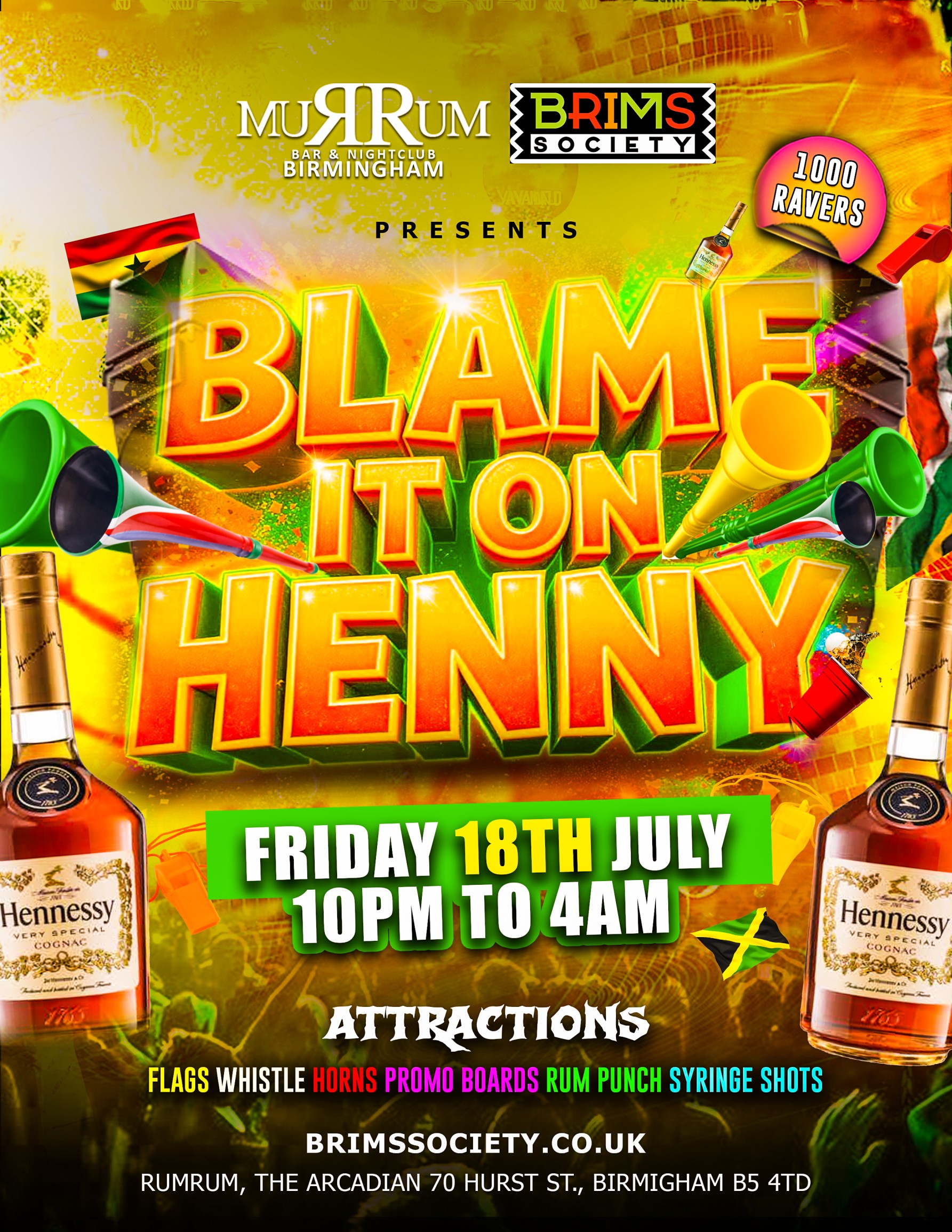 🔥 BLAME IT ON HENNY – THE ULTIMATE SUMMER TURN UP! 🔥