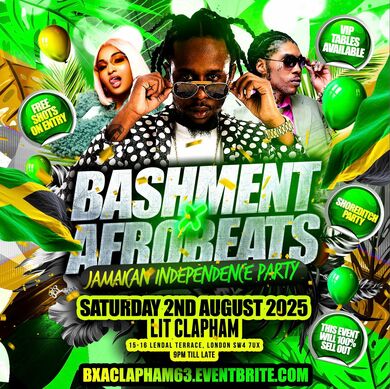 Bashment X Afrobeats - Jamaican Independence Party