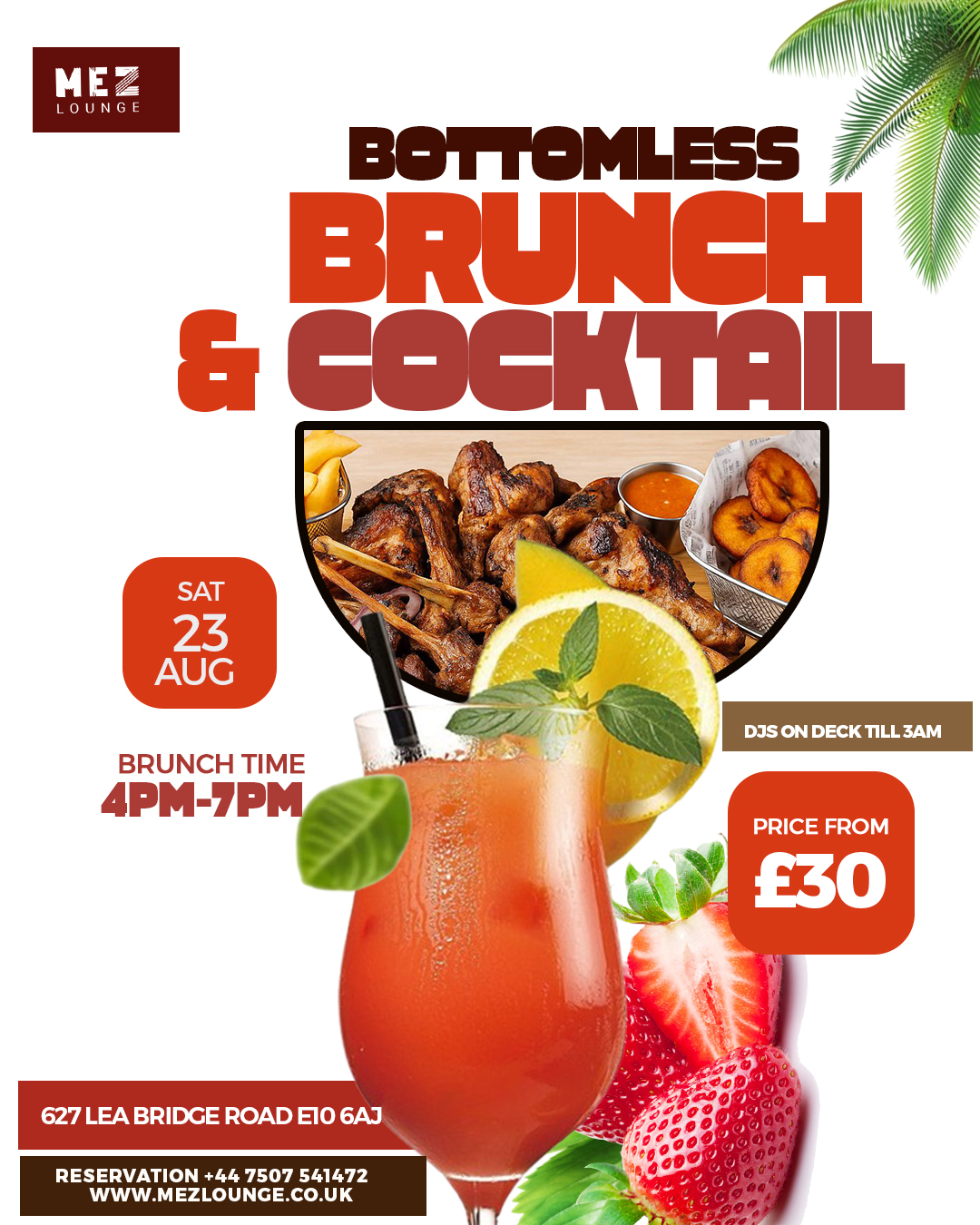 Bottomless Brunch & Cocktail