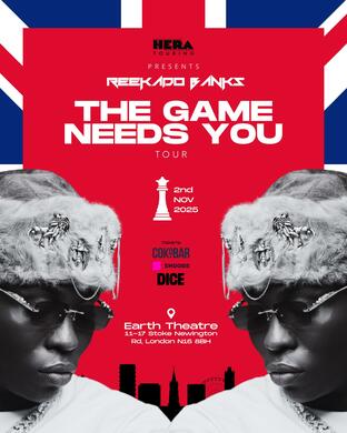 Reekado Banks: The Game Needs You Tour 