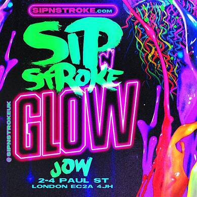 Sip 'N Stroke | 8pm - 11pm| Glow In The Dark| Sip and Paint