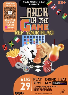 Back In The Game: Rep Your Flag