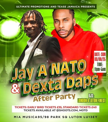 Jay A Nota and Dexta Daps After Party 