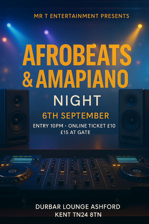 Afrobeat & Amapiano Night