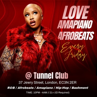 Love Amapiano & Afrobeats :: Every Friday 