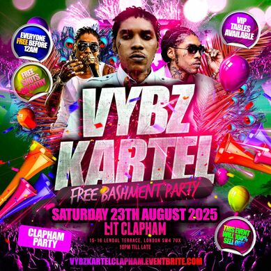 Vybz Kartel - Free Bashment Party - Everyone Free Before 12AM