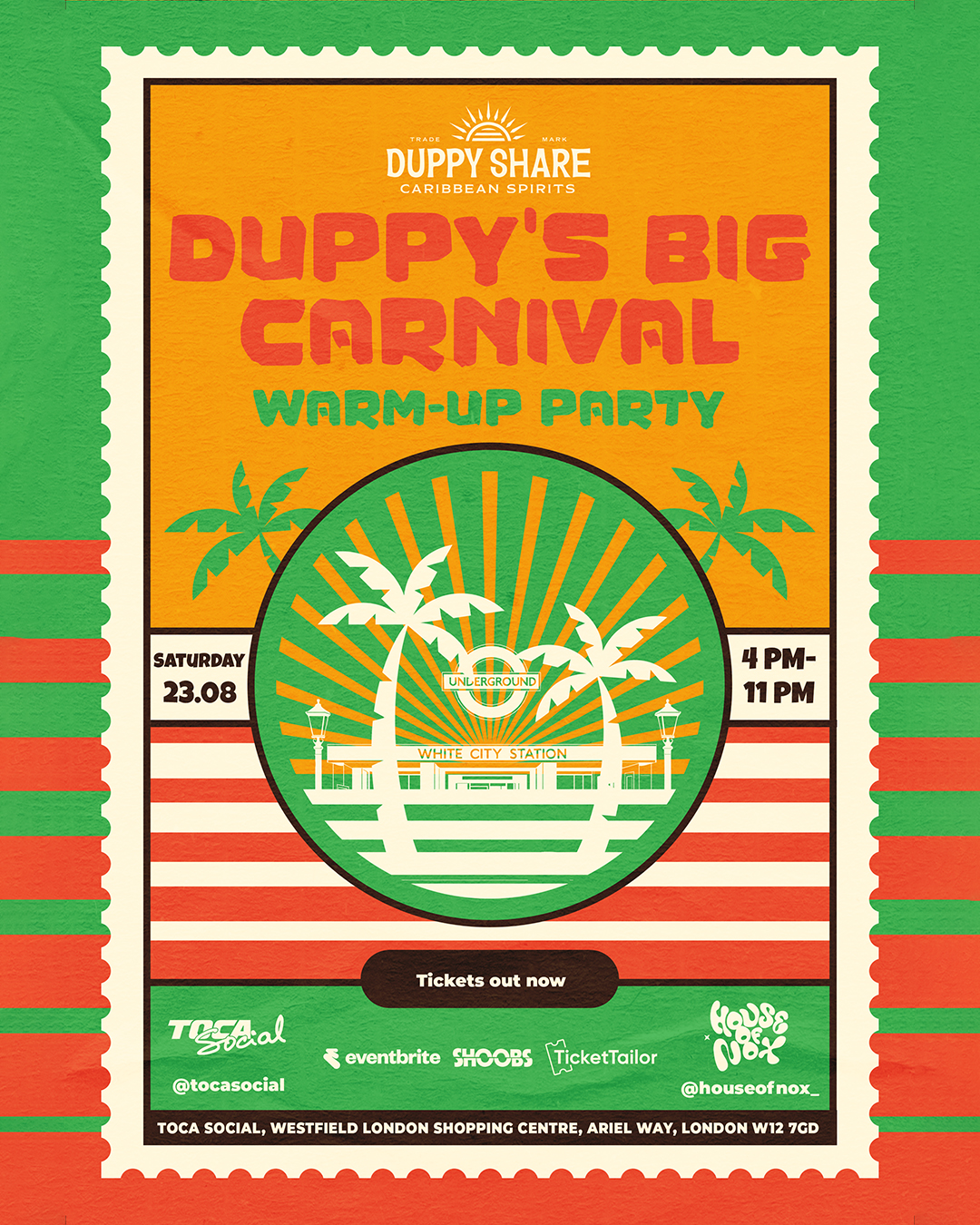 Duppy Share's: Big Carnival Warm Up