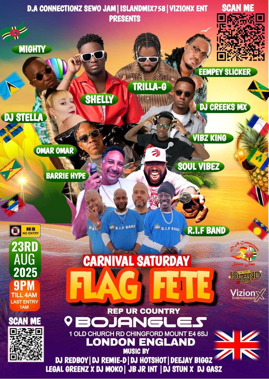 FLAG FETE REP UR COUNTRY CARNIVAL SATURDAY