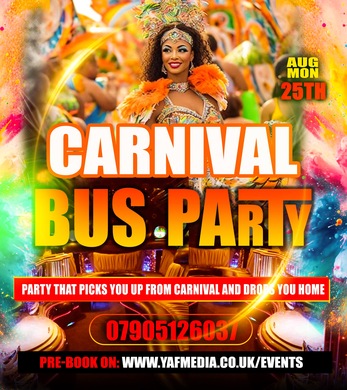 Carnival Bus After Party Sunday 2