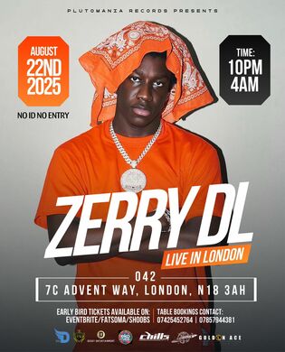 ZERRY DL LIVE IN LONDON
