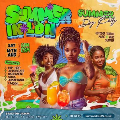 SUMMER IN LONDON - Summer Day Party (FREE BEFORE 7PM)