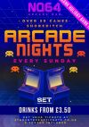 ARCADE NIGHTS AT NQ64 SHOREDITCH - SUNDAY 24TH AUGUST
