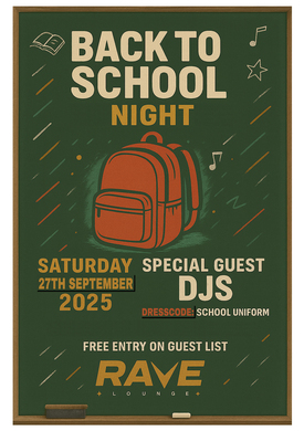 Back To School Party!