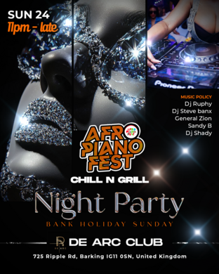 Afropiano fest NIGHT PARTY 