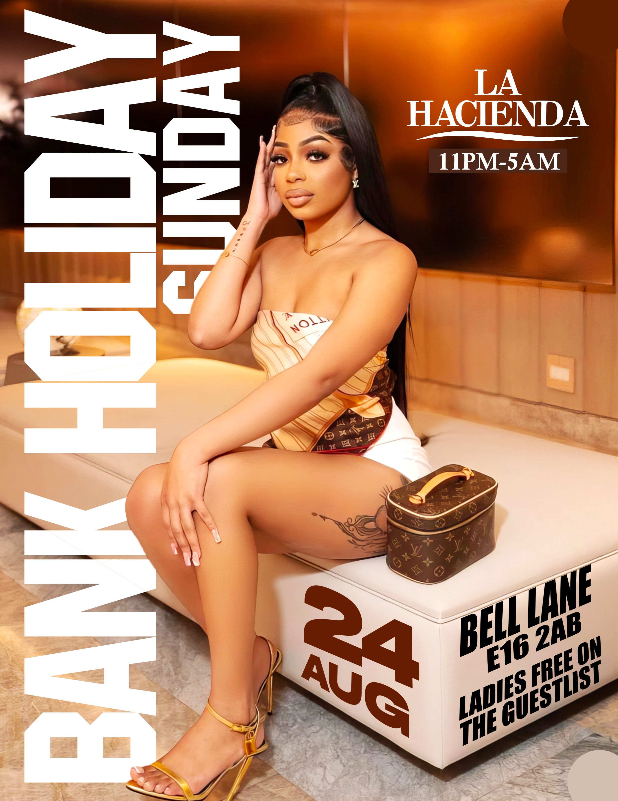 BANK HOLIDAY CARNIVAL SUNDAY AUG 17th @ LA HACIENDA                